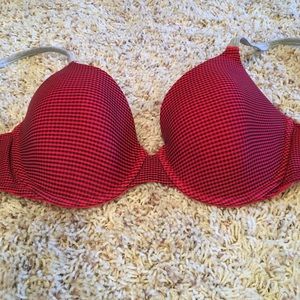 Victoria’s Secret Plaid Checked Bra Christmas